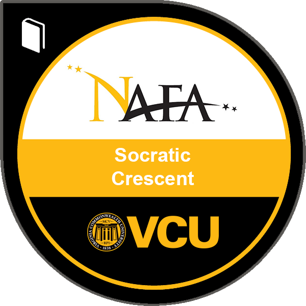 NAFA Socratic Crescent Badge VCU