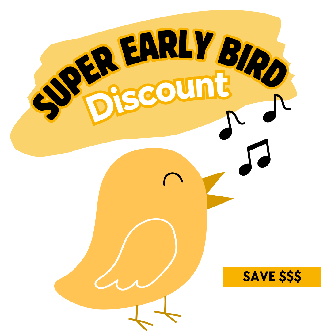 Super Early Bird Discount Save Money