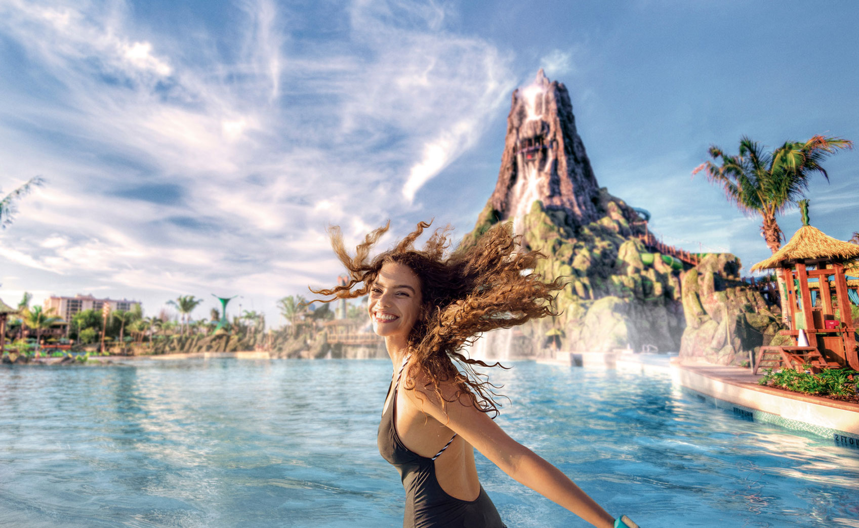 Girl at pool