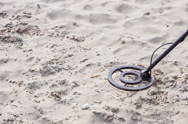 Metal Detector on the Beach